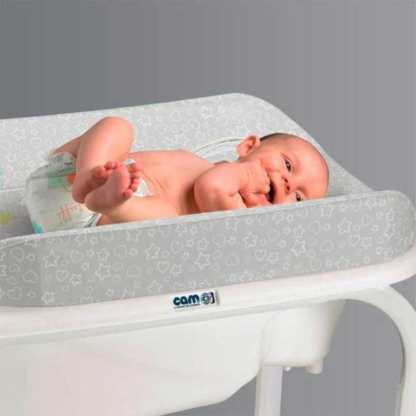 Masă de înfăşat CAM С209-C248  Unisex / 0+ / Beige photo 4