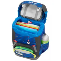 Ghiozdan pentru copii Step by Step Grade Blue Black Blue/ 22 l photo 4