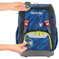 Ghiozdan pentru copii Step by Step Grade Blue Black Blue/ 22 l photo 5