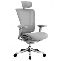 Fotoliu de birou ART Nefil Luxury Pânză, plasă acrilică/ Gray