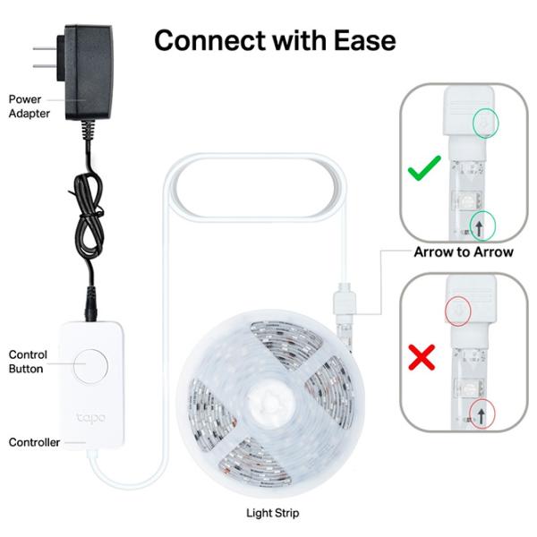 Bandă Led TP-Link Tapo L930-5 White photo 7