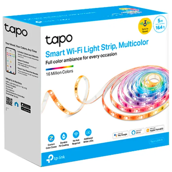 Bandă Led TP-Link Tapo L930-5 White photo 8