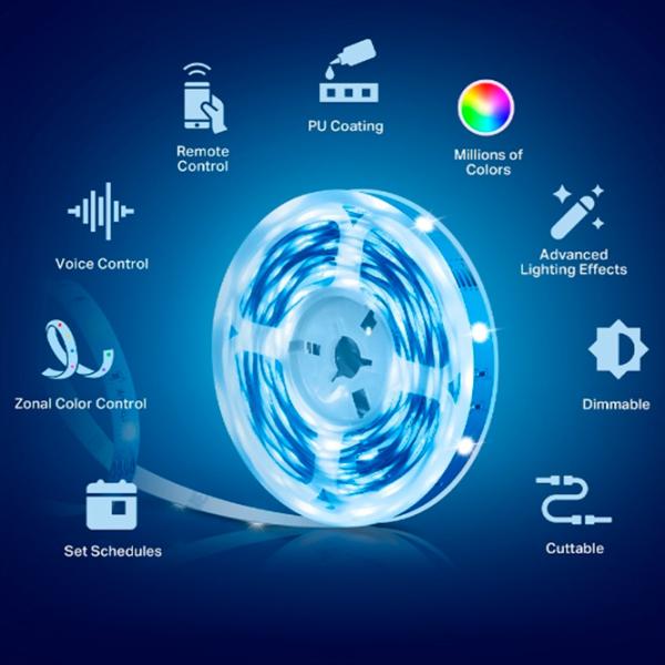 Bandă Led TP-Link Tapo L920-5 White photo 3