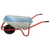 Тачка Классическая Master Kraft RMK-1 90 л/ Серебристый