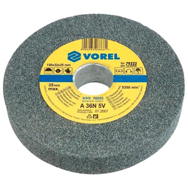 Наждачный круг Vorel VOR08875  photo 1