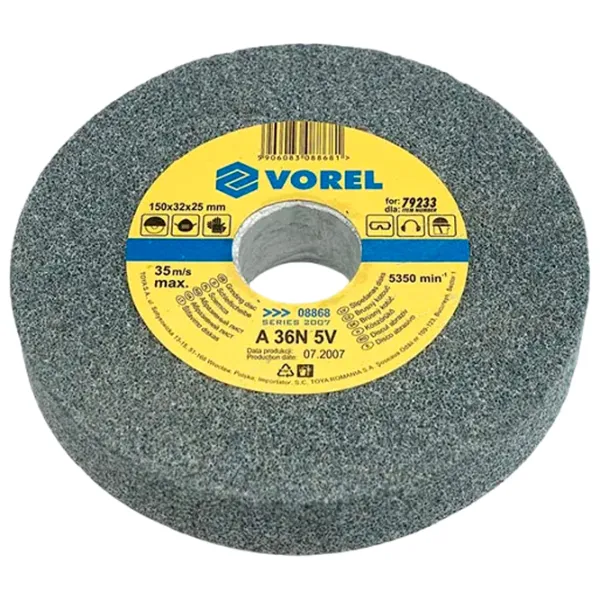 Наждачный круг Vorel VOR08869  photo 1