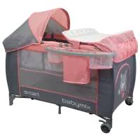 Манеж Baby Mix HR-8052 (HR-8052-302) 0 месяцев - 3 года/ Розовый