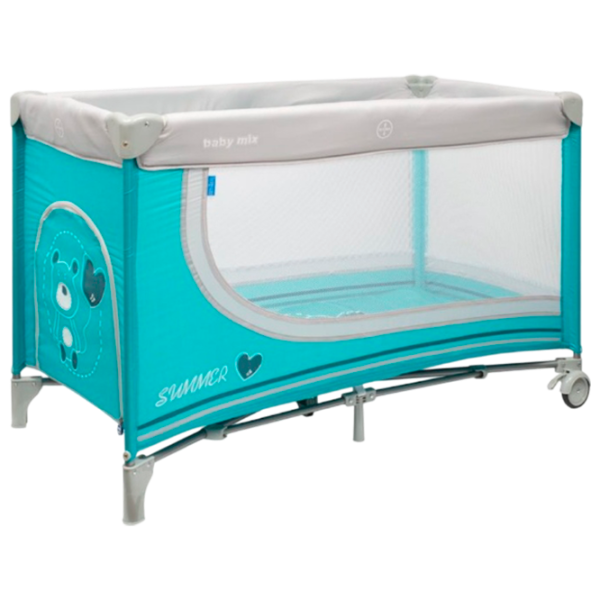 Țarc pentru copii Baby Mix HR-8052 (HR-8052-194) 0 luni - 3 ani/ Blue photo 1