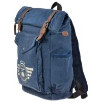 Rucsac Greenburry Vintage Aviator Brown Blue photo 2