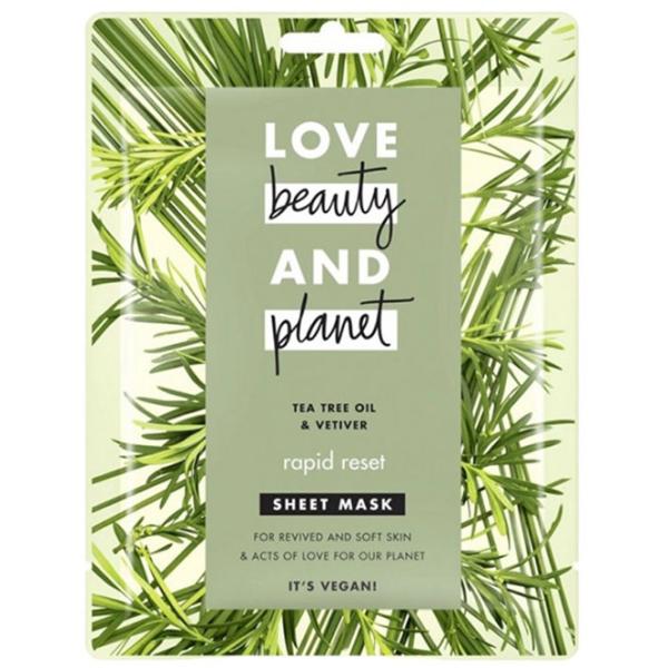 Mască pentru față Love Beauty and Planet Sheet Mask Mască/ Toate tipurile photo 1 Mască pentru față Love Beauty and Planet Sheet Mask Mască/ Toate tipurile photo 1