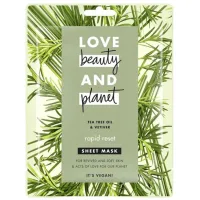 Mască pentru față Love Beauty and Planet Sheet Mask Mască/ Toate tipurile