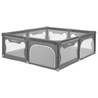 Țarc pentru copii Lionelo Willow XL (00-00764683) 0 luni - 4 ani/ Gray