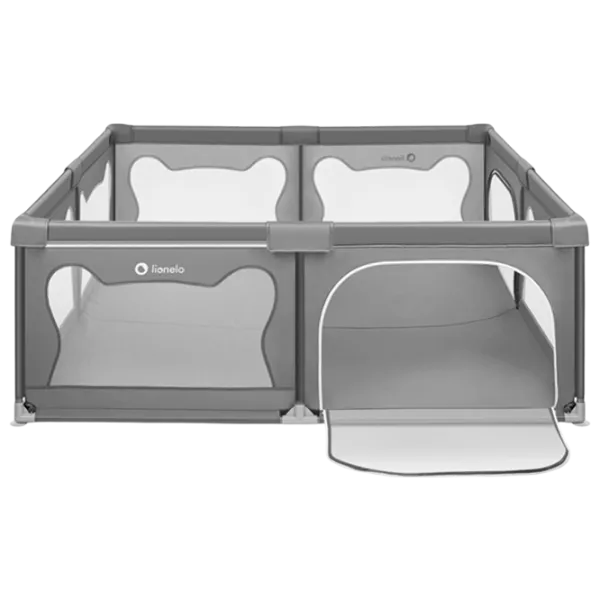 Țarc pentru copii Lionelo Willow XL (00-00764683) 0 luni - 4 ani/ Gray photo 2