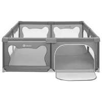 Țarc pentru copii Lionelo Willow XL (00-00764683) 0 luni - 4 ani / Gray photo 2