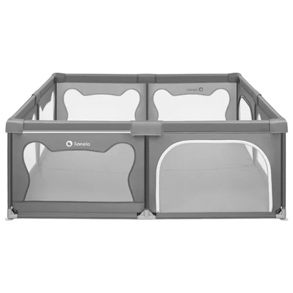 Țarc pentru copii Lionelo Willow XL (00-00764683) 0 luni - 4 ani/ Gray photo 4