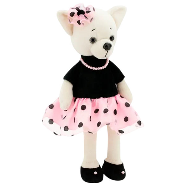 Мягкая игрушка Orange Toys Animals Dog Lili Pearl 3+/ Белый photo 1 Мягкая игрушка Orange Toys Animals Dog Lili Pearl 3+/ Белый photo 1