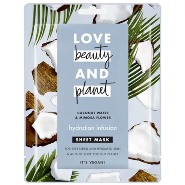 Mască pentru față Love Beauty and Planet Wave of hydration Mască/ Toate tipurile photo 1 Mască pentru față Love Beauty and Planet Wave of hydration Mască/ Toate tipurile photo 1