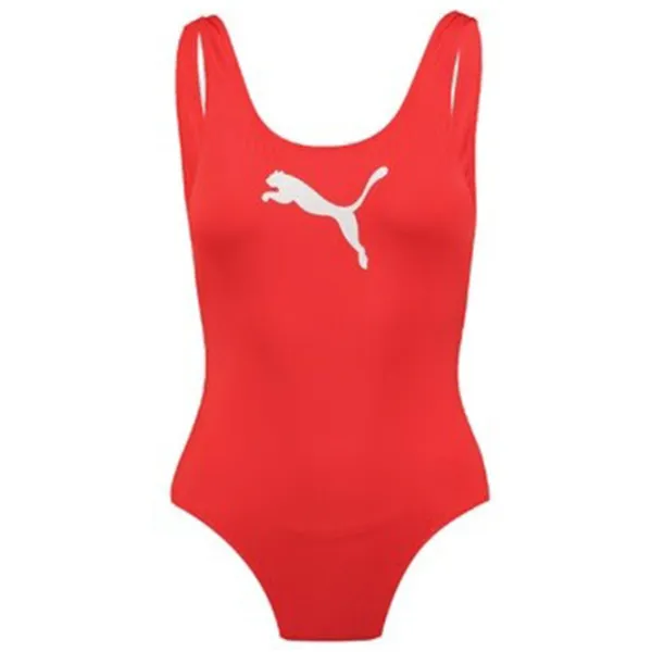 Купальник для женщин Puma Swim Women Swimsuit 1P XL/ Красный photo 1
