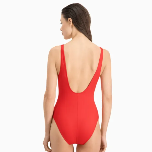 Купальник для женщин Puma Swim Women Swimsuit 1P XL/ Красный photo 5