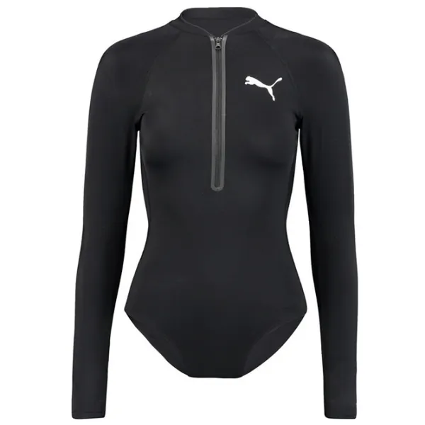 Купальник для женщин Puma Swim Women Long Sleeve Surf Suit 1P XL/ Black photo 1