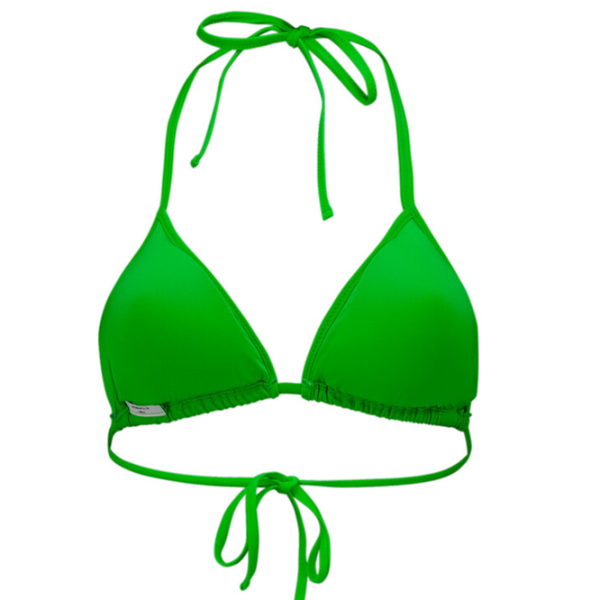 Sutien de baie pentru femei Puma Swim Women Triangle Bikini Top 1P M/ Green photo 2 Sutien de baie pentru femei Puma Swim Women Triangle Bikini Top 1P M/ Green photo 2