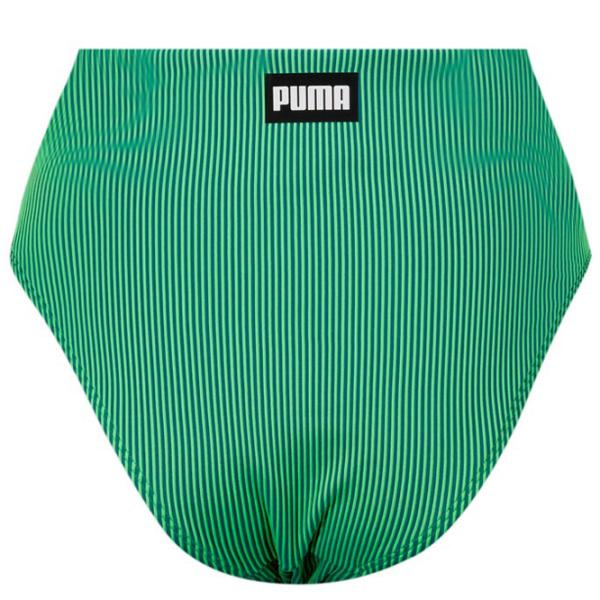 Slip pentru femei Puma Swim Women Ribbed High Waist Brief 1P S/ Green photo 2 Slip pentru femei Puma Swim Women Ribbed High Waist Brief 1P S/ Green photo 2
