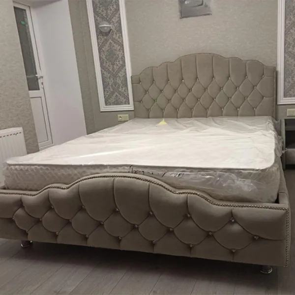 Кровать Dormi Imperia 140 x 200 см/ ЛДСП/ Коричневый photo 2 Кровать Dormi Imperia 140 x 200 см/ ЛДСП/ Коричневый photo 2