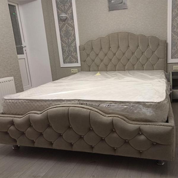 Кровать Dormi Imperia 140 x 200 см/ ЛДСП/ Коричневый photo 2 Кровать Dormi Imperia 140 x 200 см/ ЛДСП/ Коричневый photo 2