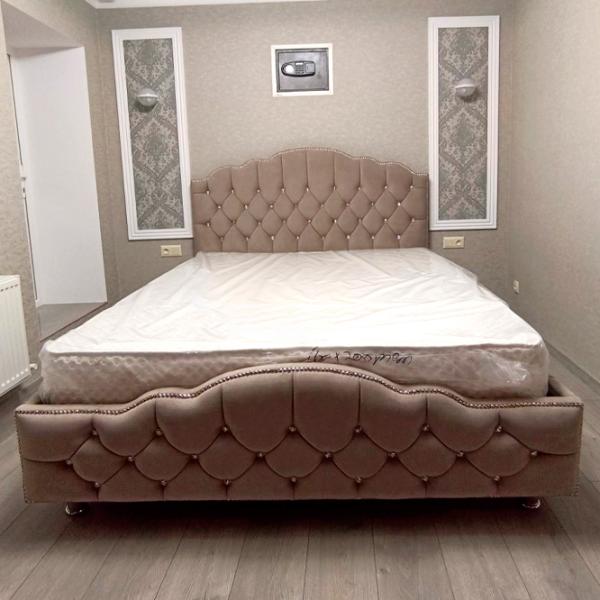 Кровать Dormi Imperia 180 x 200 см/ ЛДСП/ Brown photo 2