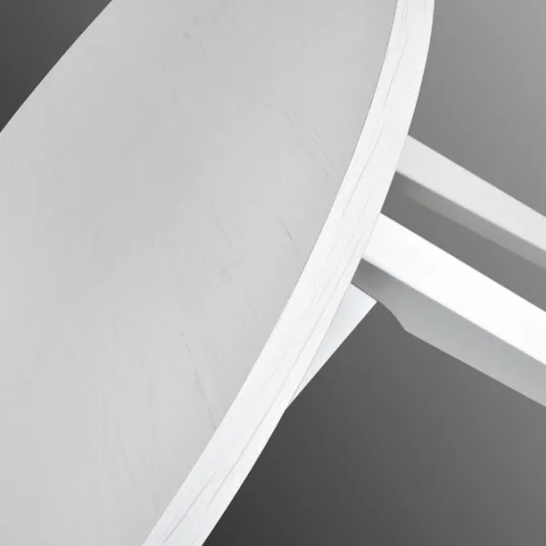 Кухонный стол раскладной Drewmix OSLO 3 ДСП/ Белый photo 2 Кухонный стол раскладной Drewmix OSLO 3 ДСП/ Белый photo 2