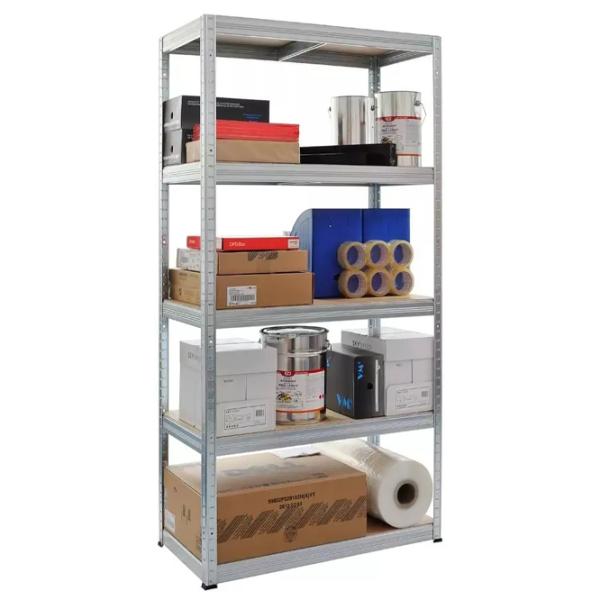 Стеллаж SDGroup 5708279 180см x 90см x 60см cm/ Металл/ Серый photo 2 Стеллаж SDGroup 5708279 180см x 90см x 60см cm/ Металл/ Серый photo 2