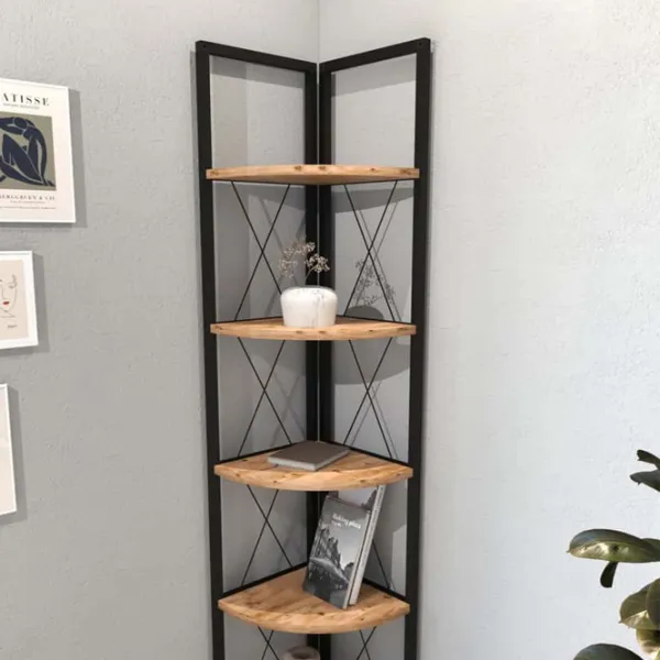 Стеллаж Fabulous 5663533 159.5см x x 33.5см cm/ Металл/ Black photo 3