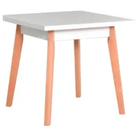 Кухонный стол Drewmix OSLO 1 ДСП/ White