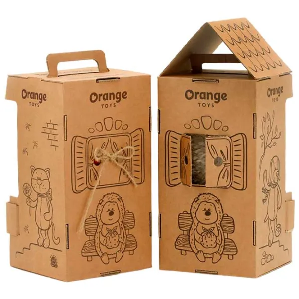 Jucărie moale Orange Toys Animals OS065/ 20F 3+/ Brown photo 3