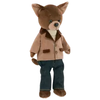 Мягкая игрушка Orange Toys Animals Dog Kiki Alex Style 3+/ Brown
