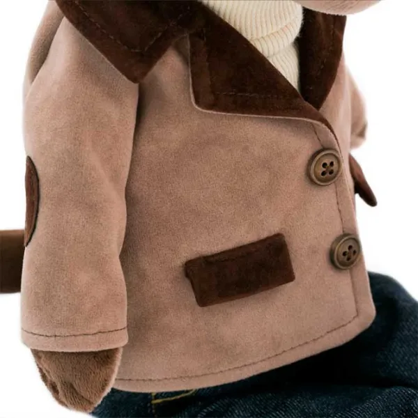 Jucărie moale Orange Toys Animals Dog Kiki Alex Style 3+/ Brown photo 4
