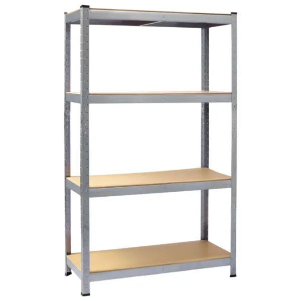 Etajeră Plonos 470000 150 x 75 x 30 cm/ Metal/ Silver photo 1 Etajeră Plonos 470000 150 x 75 x 30 cm/ Metal/ Silver photo 1