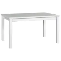 Кухонный стол раскладной Drewmix MODENA 1 Дерево/ Белый