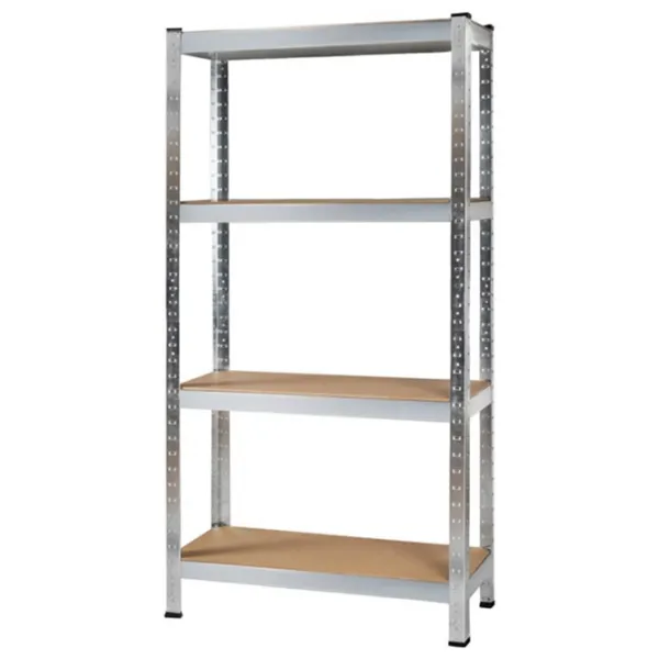 Стеллаж Malatec 2720 150см x 75см x 30см cm/ Металл/ Silver photo 1 Стеллаж Malatec 2720 150см x 75см x 30см cm/ Металл/ Silver photo 1