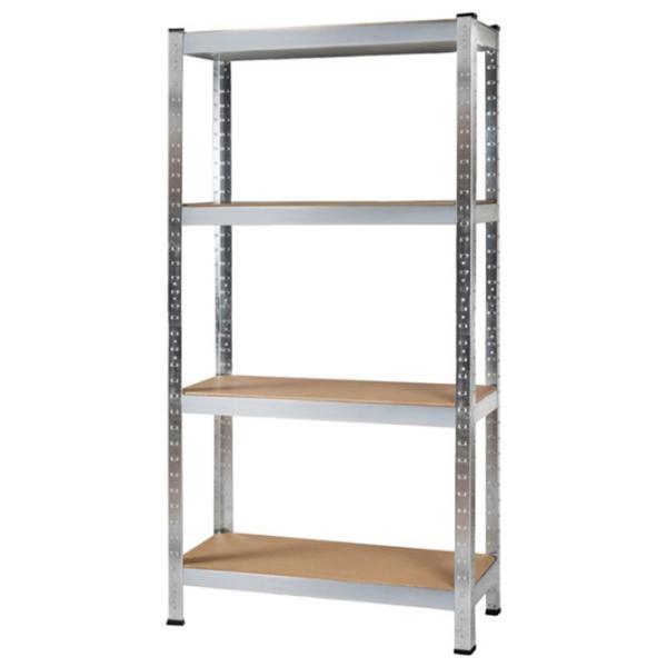 Стеллаж Malatec 2720 150см x 75см x 30см cm/ Металл/ Silver photo 1 Стеллаж Malatec 2720 150см x 75см x 30см cm/ Металл/ Silver photo 1