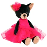 Jucărie moale Orange Toys Animals Blacky Carmen 3+/ Black photo 2
