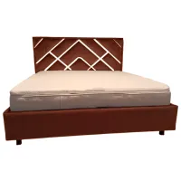 Кровать Dormi Prestol 140 x 200 см/ ЛДСП/ Orange