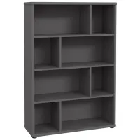 Стеллаж Fortuna Claritudo 121.5см x 84.5см x 29.1см cm/ ЛДСП/ Серый