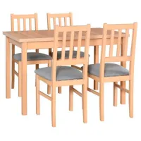 Кухонный стол раскладной Drewmix MAX 10 ДСП/ Дуб Сонома