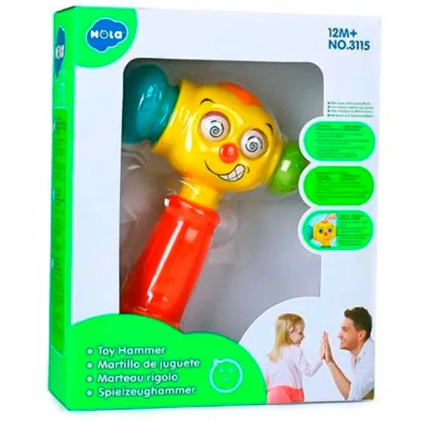 Jucărie zornăitoare Hola Toys Life OP HT 3115 1+/ Multicolor photo 5 Jucărie zornăitoare Hola Toys Life OP HT 3115 1+/ Multicolor photo 5