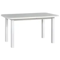 Кухонный стол раскладной Drewmix WENUS 2 ДСП/ Белый