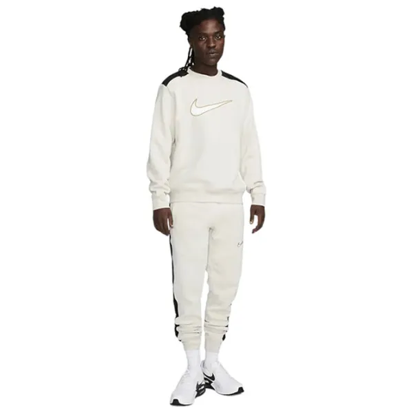 Толстовка для мужчин Nike M Nsw Sp Flc Crew Bb  Прямой / Белый photo 3