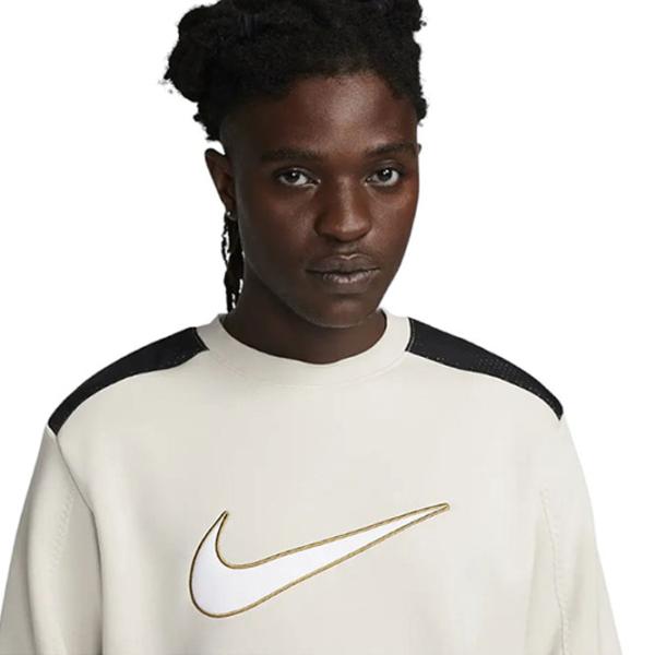 Толстовка для мужчин Nike M Nsw Sp Flc Crew Bb  Прямой / Белый photo 4