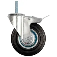 Колесо Vorel VOR87332 100 мм/ Поворотное/ тележек