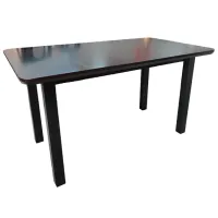 Masă de bucătărie extensibilă Drewmix WENUS 2 S PAL/ Wenge